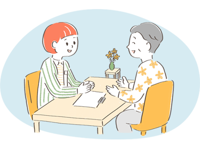 ケアプラン作成イメージ画像